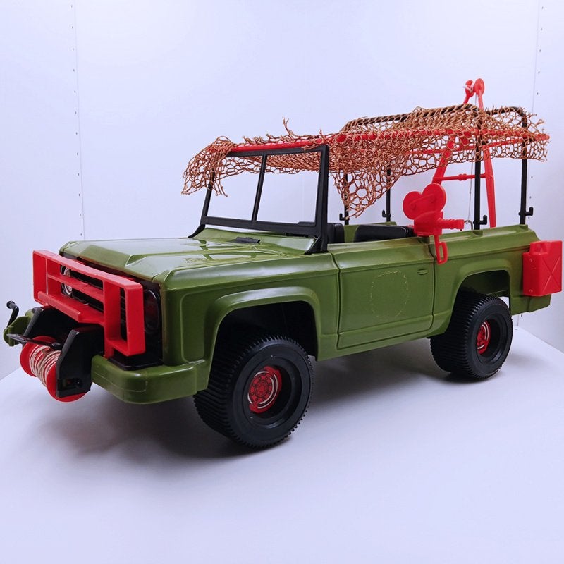 Big Jim Safari Jeep Jungle Truck Mattel 1973, Ophalen of Verzenden, Zo goed als nieuw