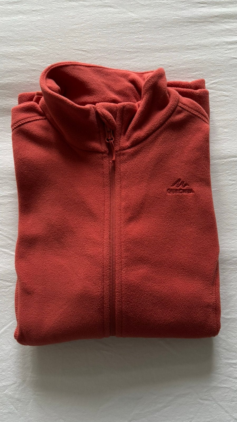 Nieuw quecha fleecevest mt 40 zachtoranje, Ophalen of Verzenden, Zo goed als nieuw, Maat 38/40 (M), Oranje
