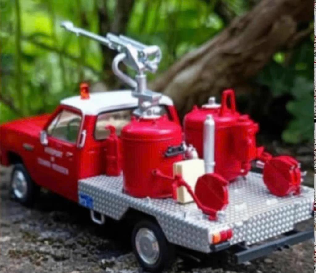 Dodge W200 VIMP Biro schuimblusser Brandweer SCHAAL 1/43 64, Hobby en Vrije tijd, Verzenden, Nieuw, Auto, Overige merken
