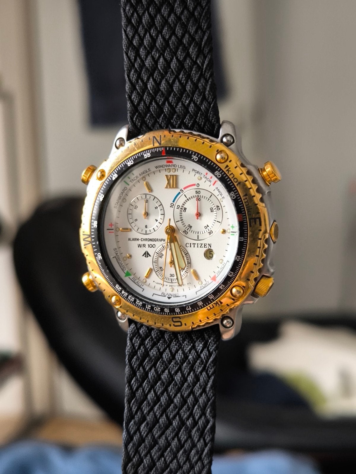 Citizen Yacht timer, Overige merken, Staal, Gebruikt, Staal