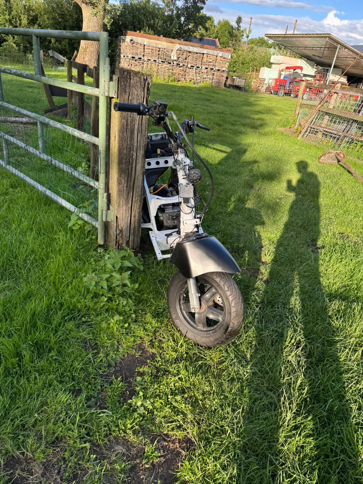 Teruil zip 70 cc, Ophalen