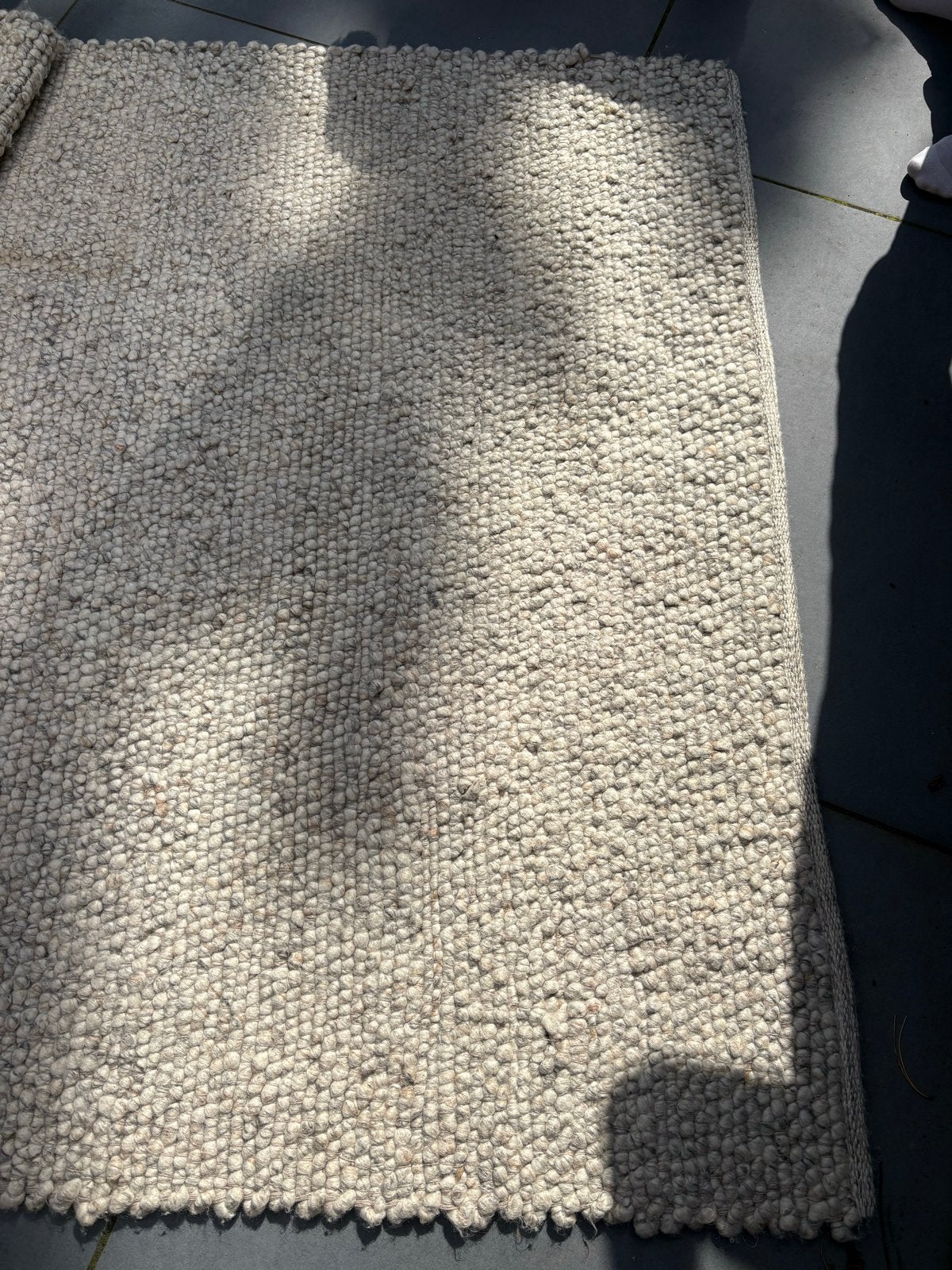 Vloerkleed wol 250x163 cm, Huis en Inrichting, Ophalen, Gebruikt, 150 tot 200 cm, 200 cm of meer