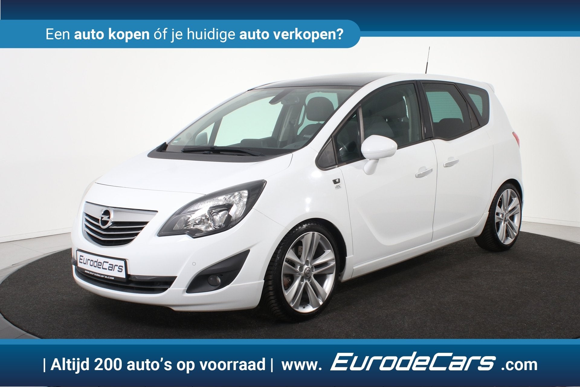 Opel Meriva 1.4 Turbo OPC *Panoramadak*Navigatie* (bj 2011), Auto's, Opel, Voorwielaandrijving, Euro 5, Gebruikt, 4 cilinders