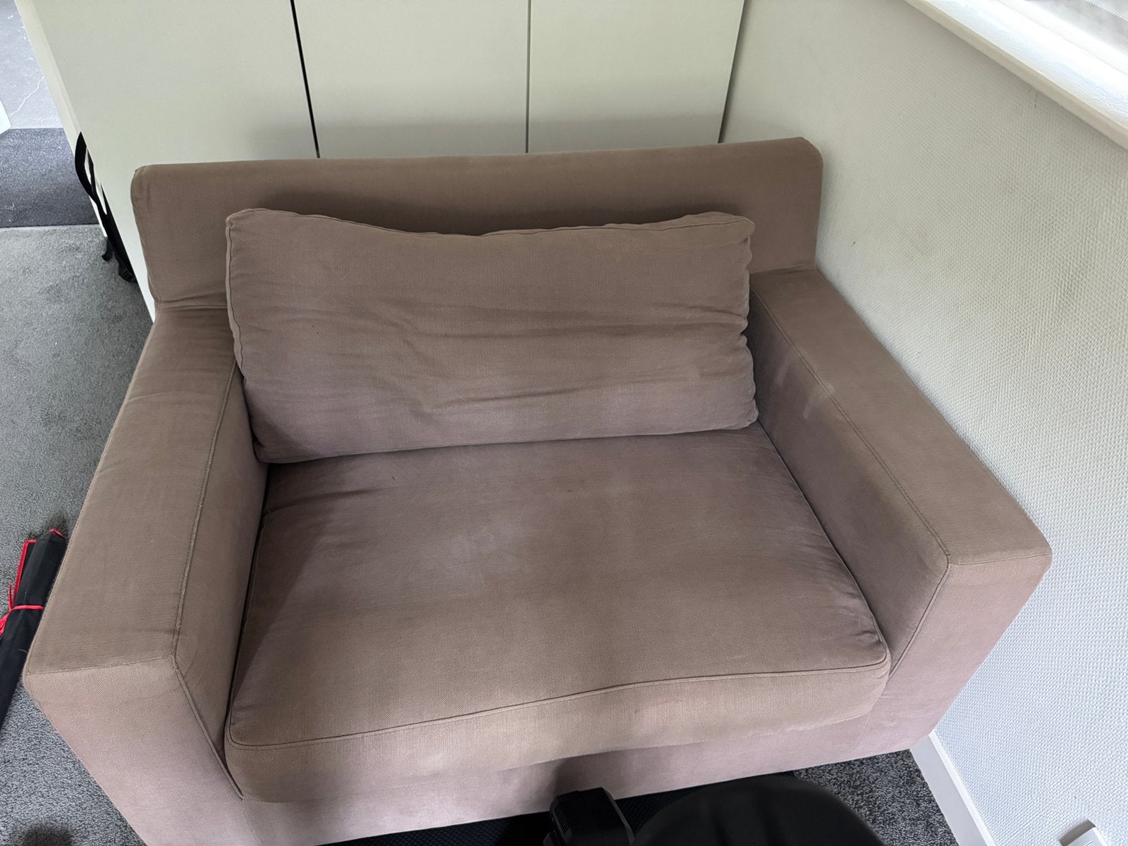Love seat, Ophalen, Tweepersoons, 75 tot 100 cm, Zo goed als nieuw