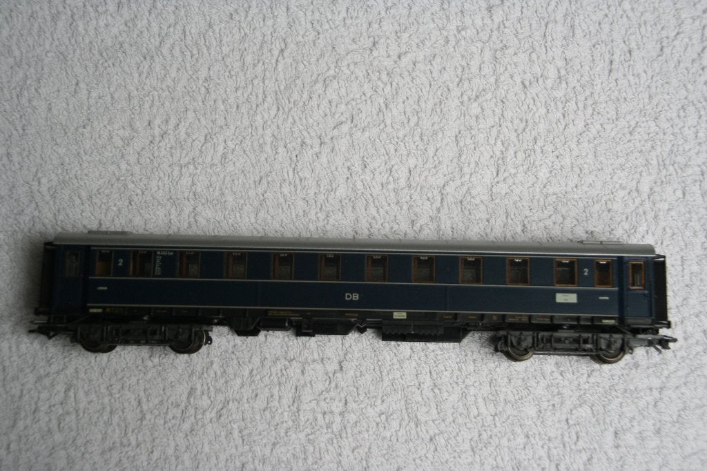 Märklin H0 43290 blauw 2.Kl. 25149 DB / NEM (4.14), Wisselstroom, Wagon, Ophalen of Verzenden, Zo goed als nieuw