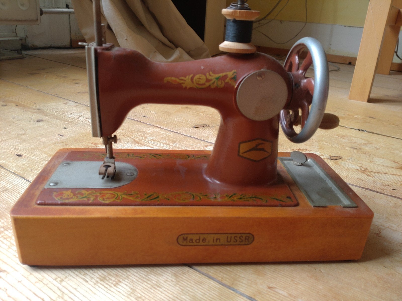 Vintage Orsha kindernaaimachine - Made in USSR, Ophalen, Gebruikt, Naaimachine, Overige merken