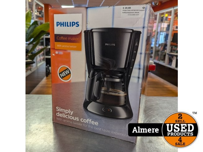 Philips Daily HD7461/20 Compact Koffiezetapparaat | Nieuw, Philips, Nieuw, Support@philips.com, Philips Center
Amstelplein 2
1096 BC Amsterdam
Netherlands
