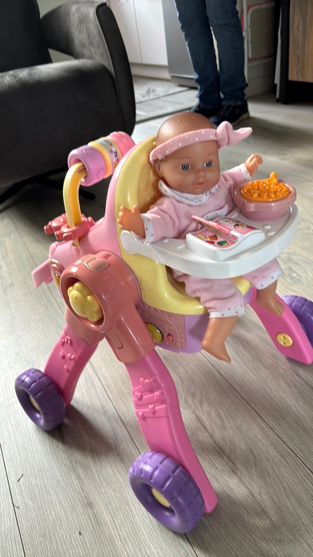 Kantelbare kinderwagen pop, Ophalen, Zo goed als nieuw, 6 maanden tot 2 jaar
