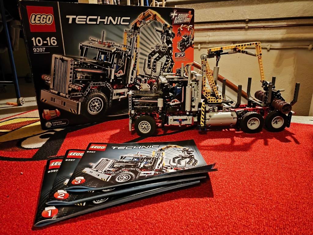 Te koop Lego Technic 9397, Ophalen, Compleet, Lego, Zo goed als nieuw
