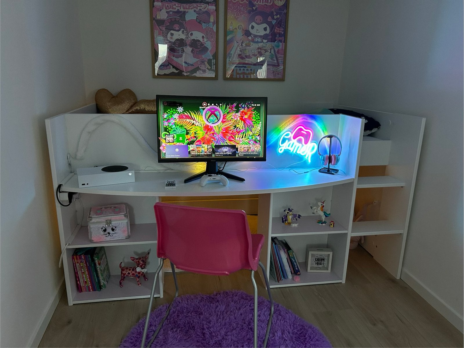 Halfhoogslaper 90x200 cm, Ophalen, Gebruikt, 90 cm, Eenpersoons