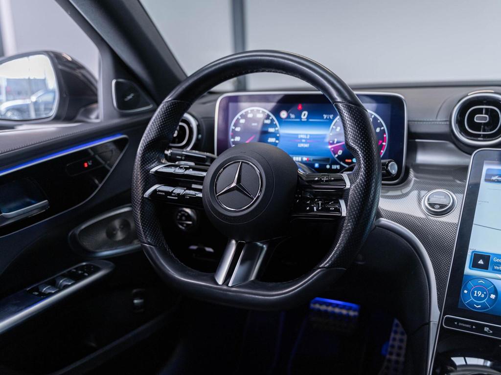 Mercedes C-klasse 300 AMG Line 360° Burmester, Auto's, Mercedes-Benz, Automaat, Euro 6, 4 cilinders, 258 pk