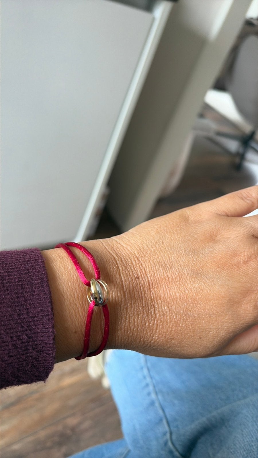 Cartier Trinity, Ophalen of Verzenden, Zo goed als nieuw, Zilver