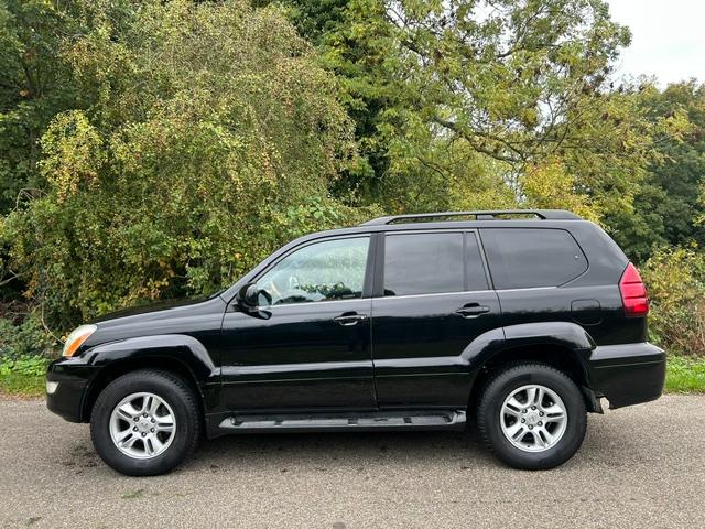 Lexus GX470 ( Toyota Land Cruiser 120 Series ) V8 Benzine 7-, Gebruikt, Zwart, Leder, Grijs