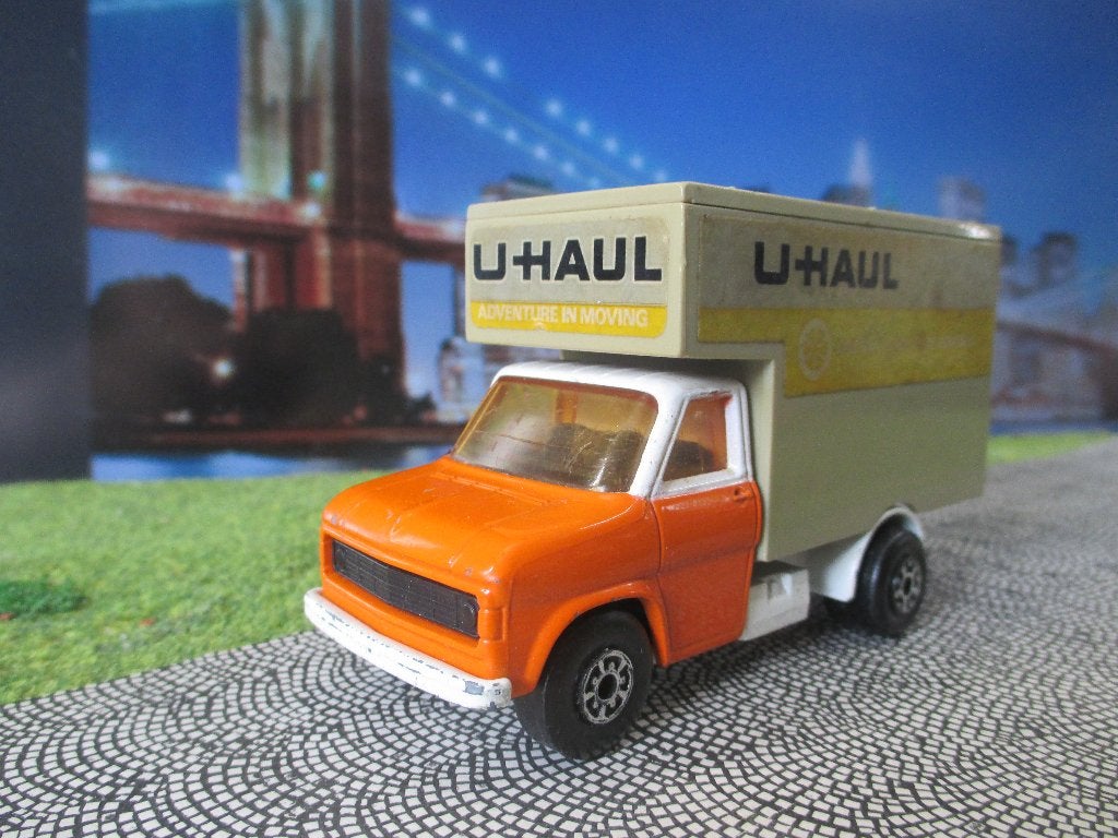 1:43 Ford A-Series Luton Van U-Haul - Matchbox K 29/1 1978, Ophalen of Verzenden, Gebruikt, Auto, Matchbox