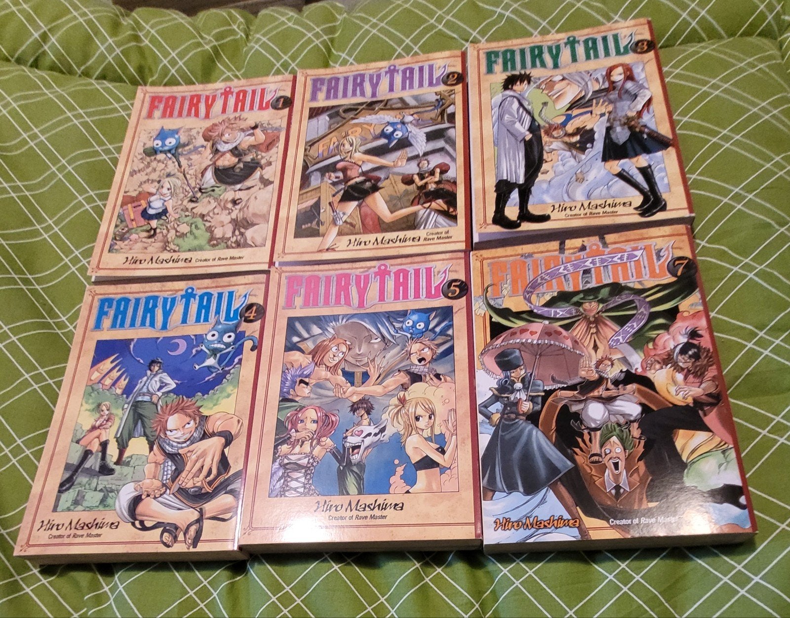 Manga's Fairy tail vol. 1 tm 5 en 7 tm 17, Boeken, Meerdere comics, Ophalen of Verzenden, Gelezen, Japan (Manga)
