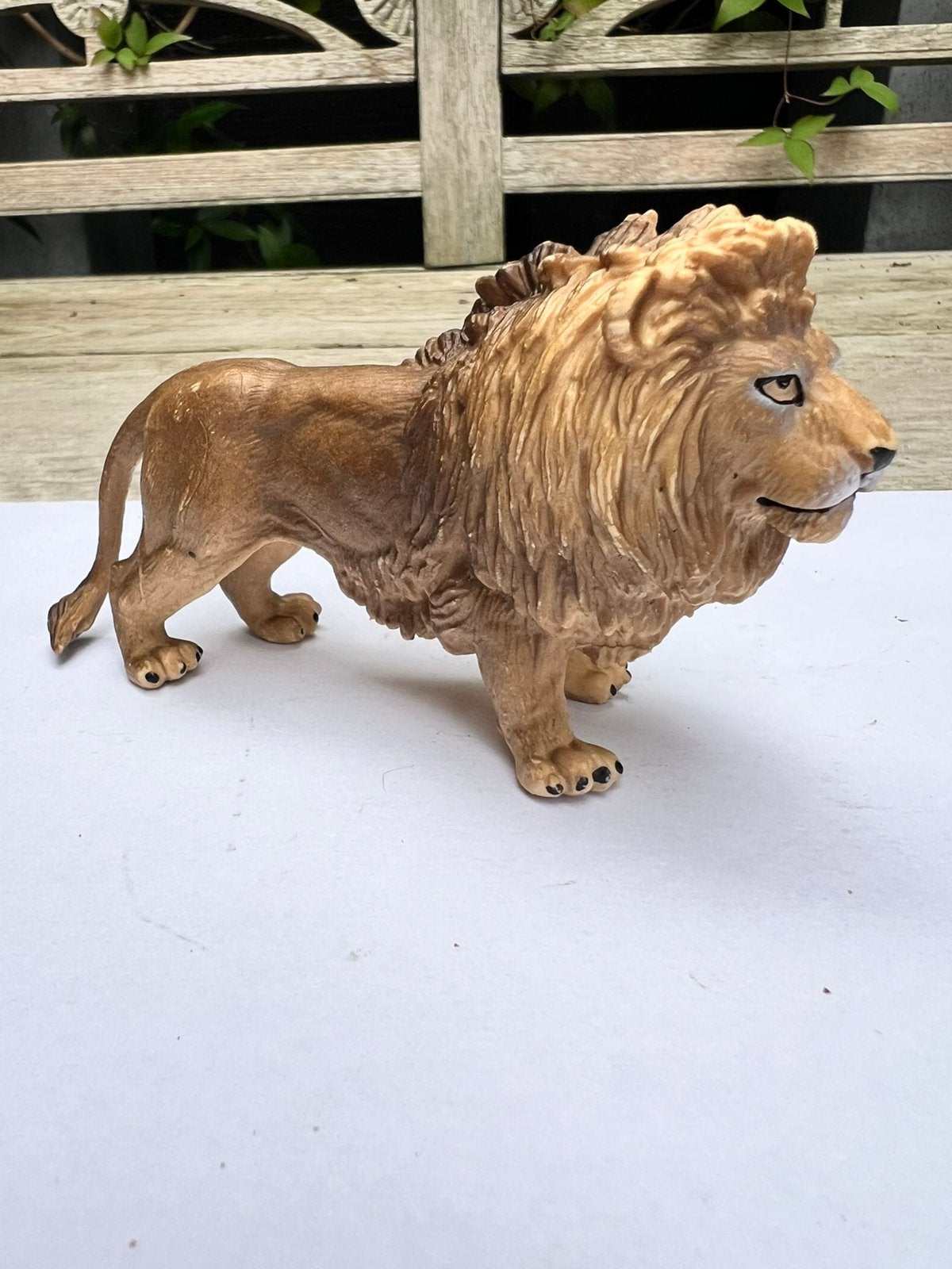 Leeuw Schleich 14137 – vintage 1996, Ophalen of Verzenden, Gebruikt, Beeldje of Figuurtje