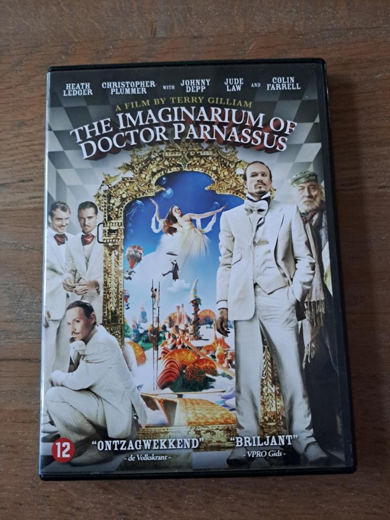 dvd, The Imaginarium of Doctor Parnassus, Vanaf 12 jaar, Ophalen of Verzenden, Zo goed als nieuw, Fantasy