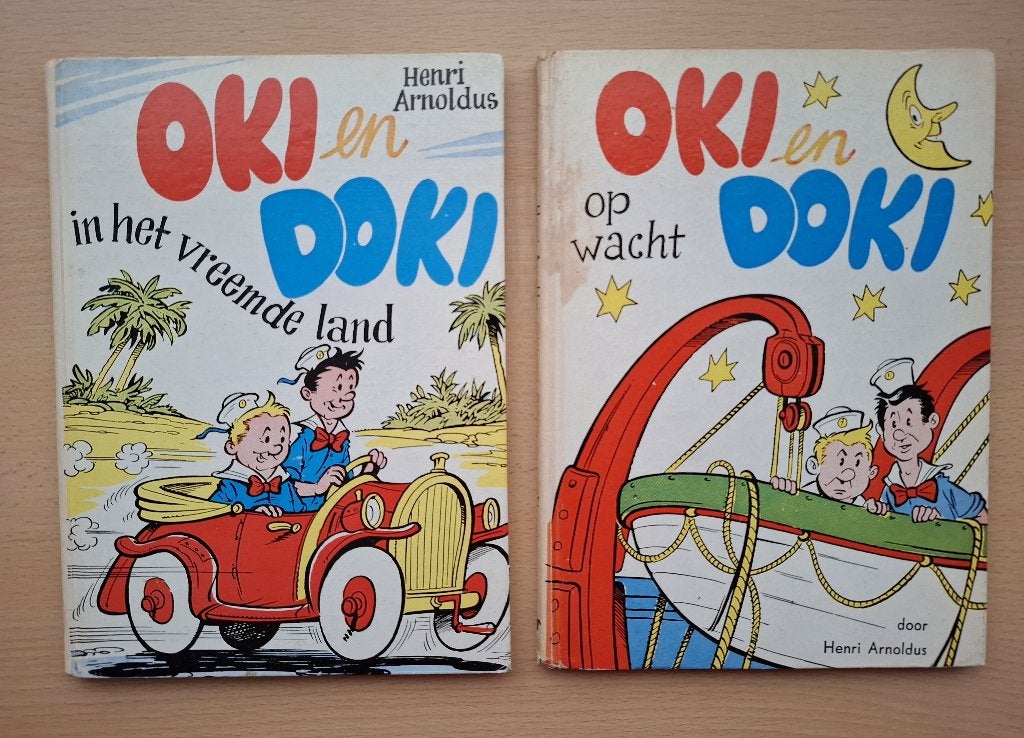 2 boekjes Oki en Doki, Boeken, Kinderboeken | Jeugd | onder 10 jaar, Ophalen of Verzenden, Gelezen, Sprookjes