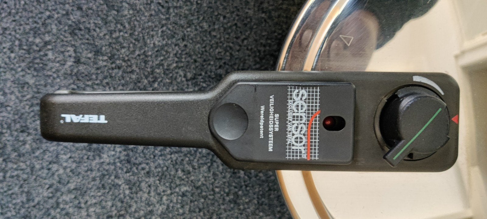 Tefal Sensor snelkookpan 6 liter RVS, Snelkookpan, Ophalen of Verzenden, Rvs, Gebruikt