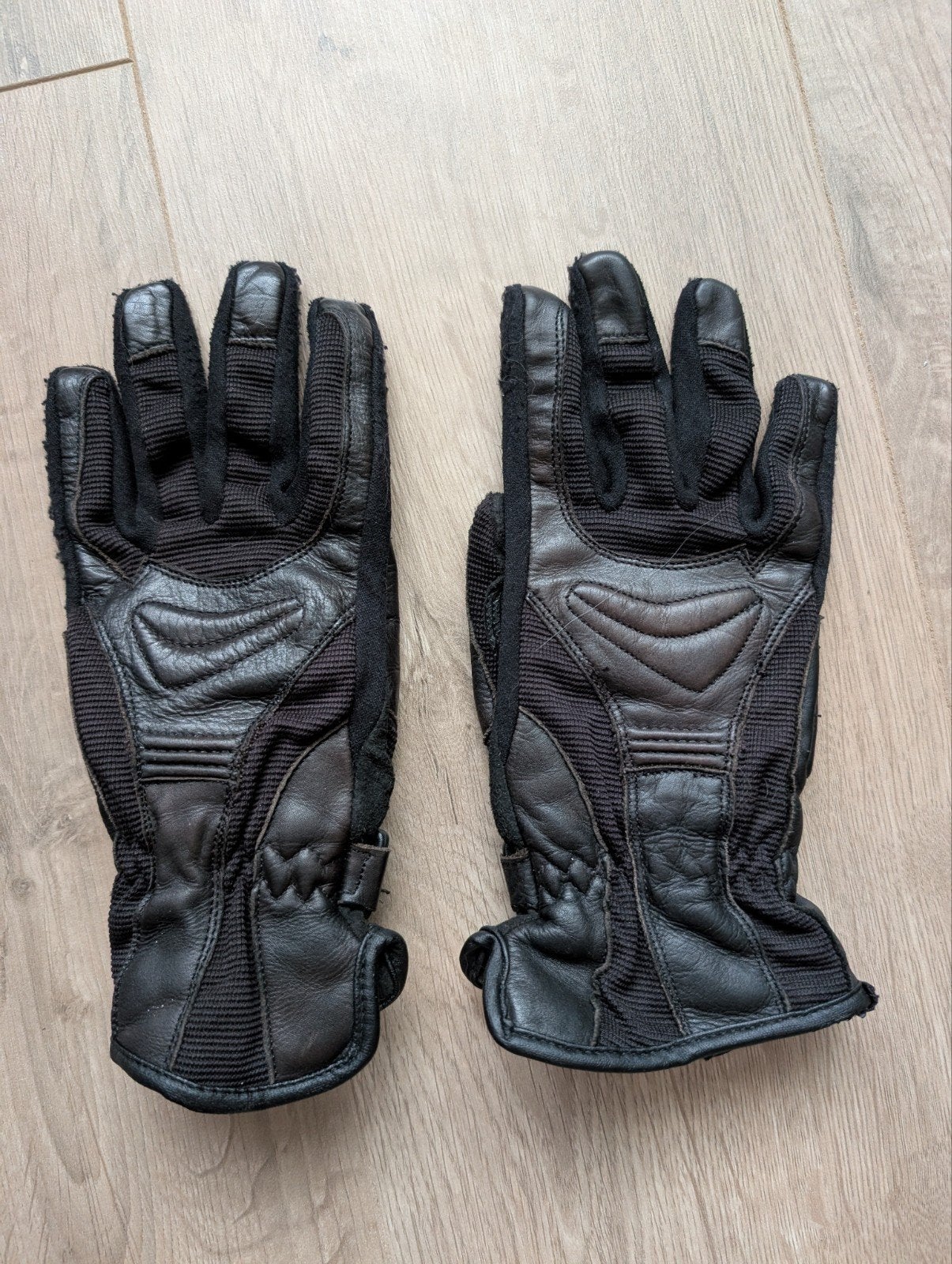 Lookwell zomer motorhandschoenen leer/stof Lady S-8, Lookwell, Ophalen of Verzenden, Dames, Handschoenen
