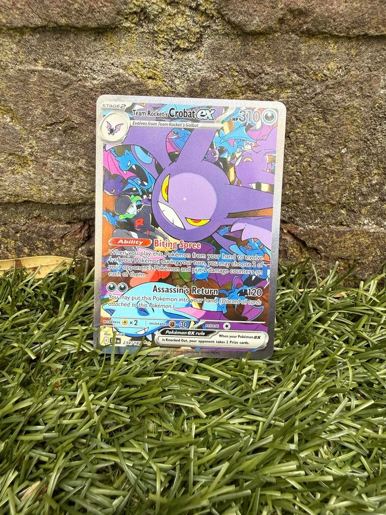 Team Rocket's Crombat EX Pokémon Kaart, Ophalen of Verzenden, Nieuw, Losse kaart
