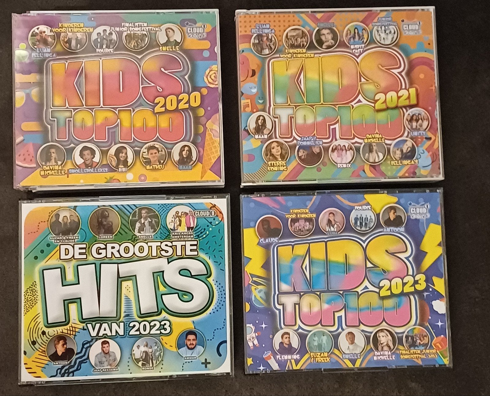 16 kinder cd's, Ophalen