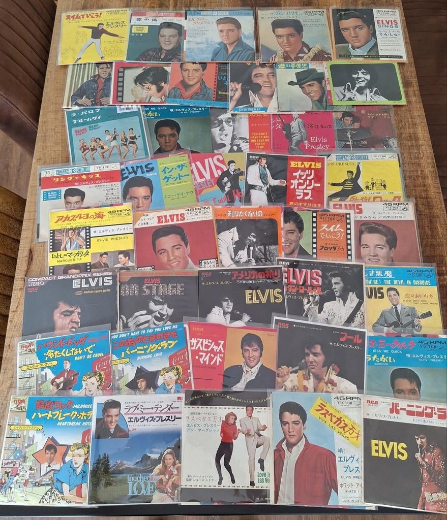 Elvis singles, heel veel!, Verzenden, 1960 tot 1980, Gebruikt, Overige formaten