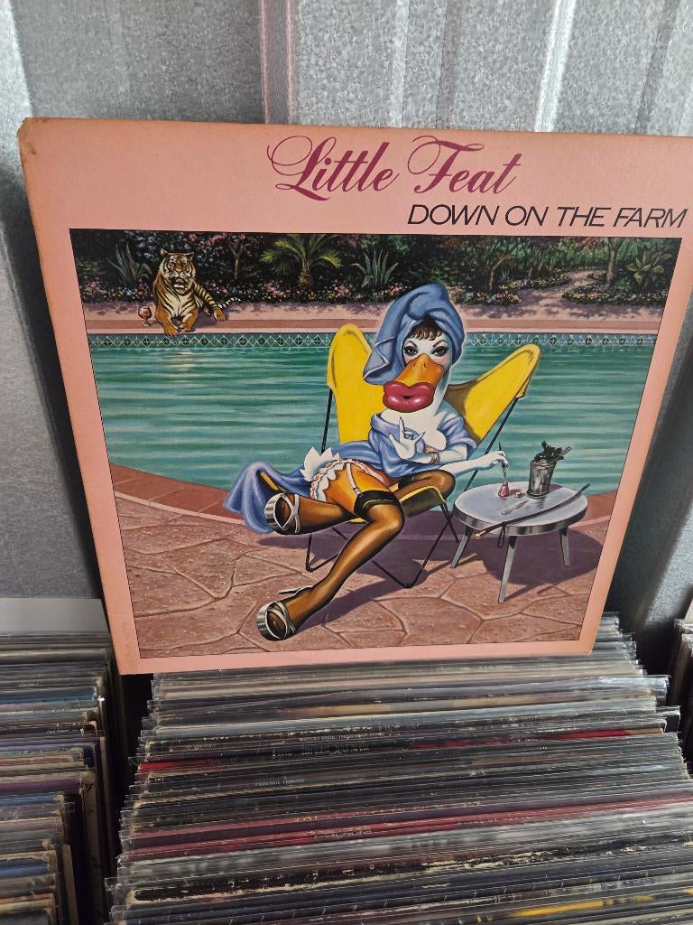 Vinyl lp LITTLE FEAT: DOWN ON THE FARM, Inclusief binnenhoes, Ophalen of Verzenden, Gebruikt, 12 inch
