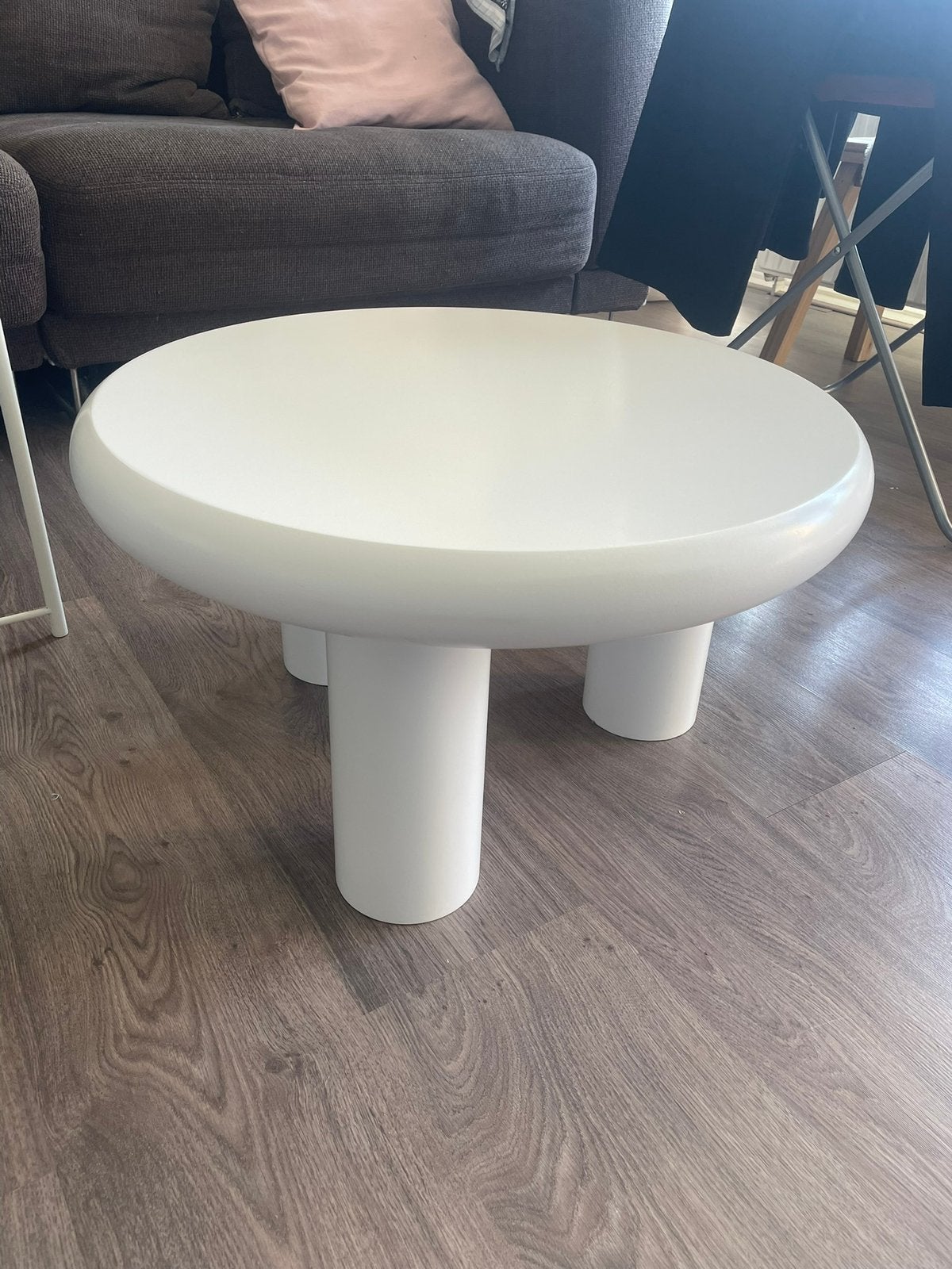 Salontafeltje jysk, Huis en Inrichting, Ophalen, Zo goed als nieuw, Rond, 50 tot 100 cm