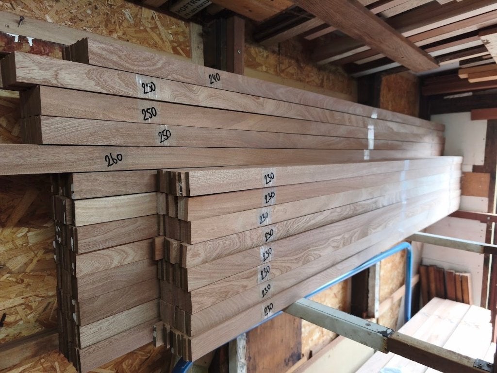 * hardhouten latten *, Doe-het-zelf en Verbouw, Ophalen, Minder dan 25 mm, Nieuw, 200 tot 250 cm