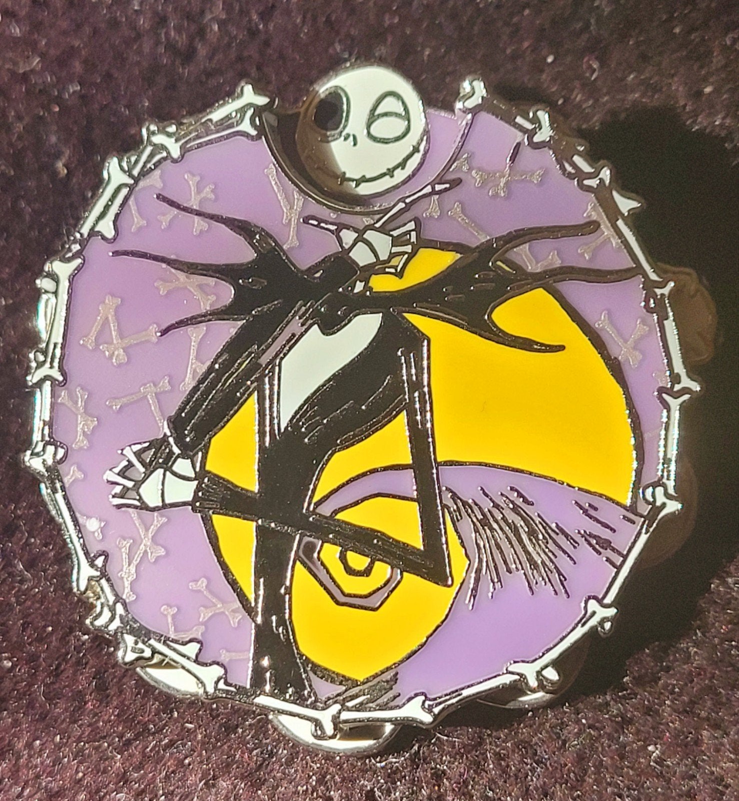Gave Disney spinner pin Nightmare before Christmas Jack !, Verzamelen, Verzenden, Overige figuren, Zo goed als nieuw, Overige typen