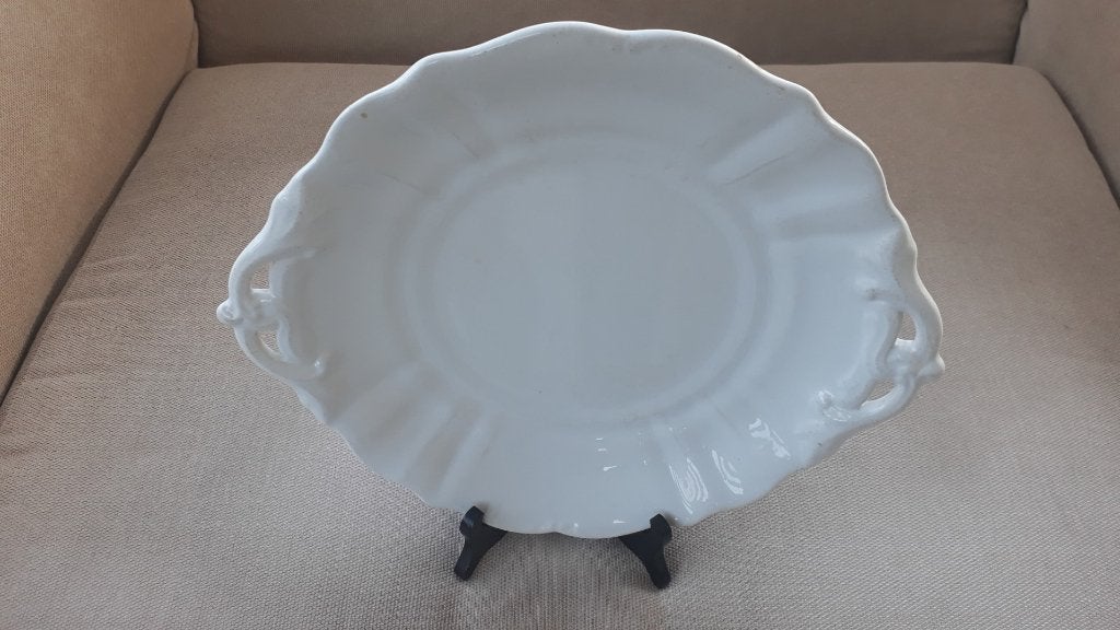 Oude schaal/bord met oren, Ophalen