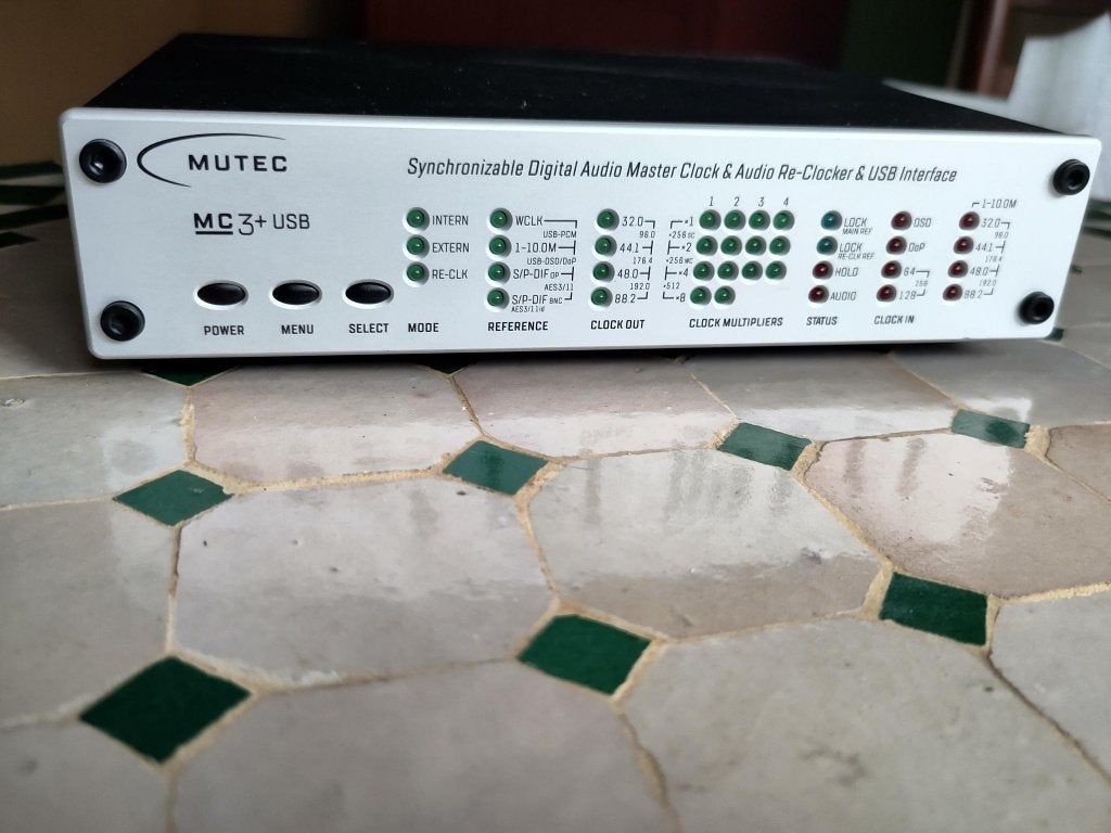 Mutec MC3+ USB DDC Reclocker, Ophalen of Verzenden, Zo goed als nieuw