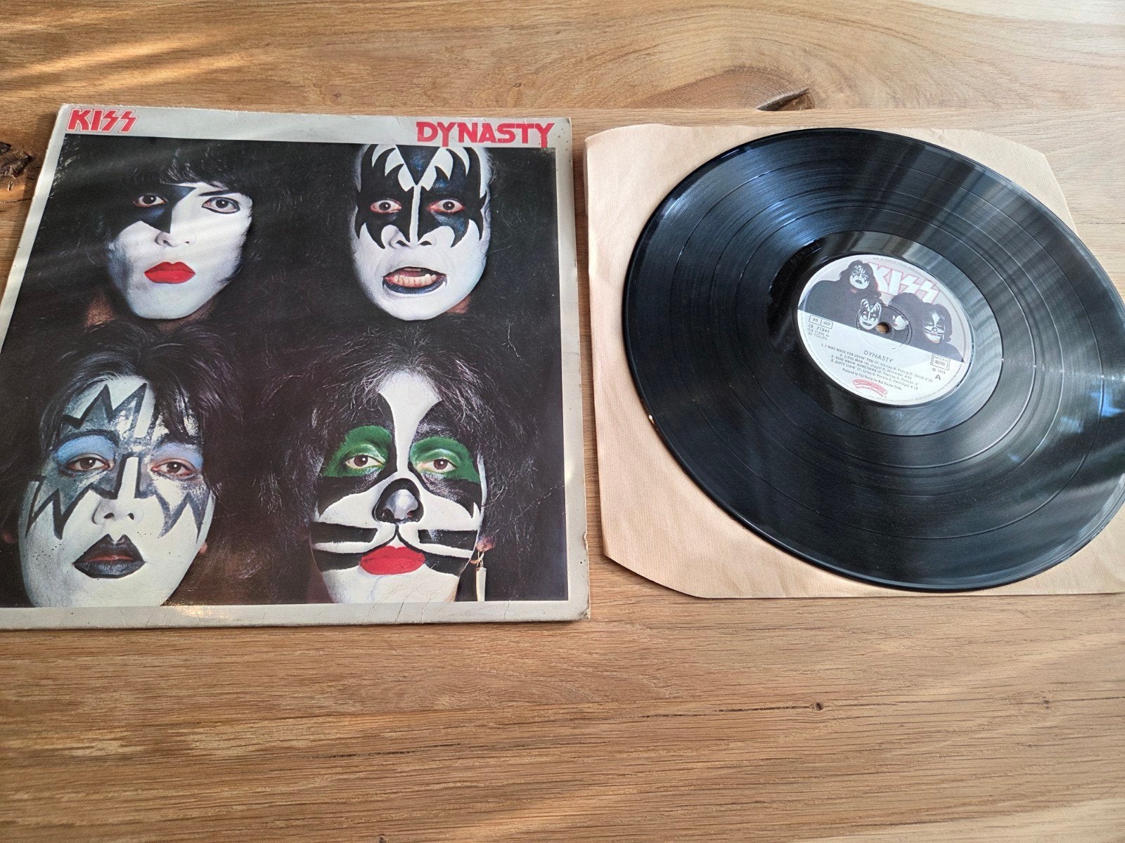 kiss dynasty LP, Ophalen of Verzenden, Zo goed als nieuw