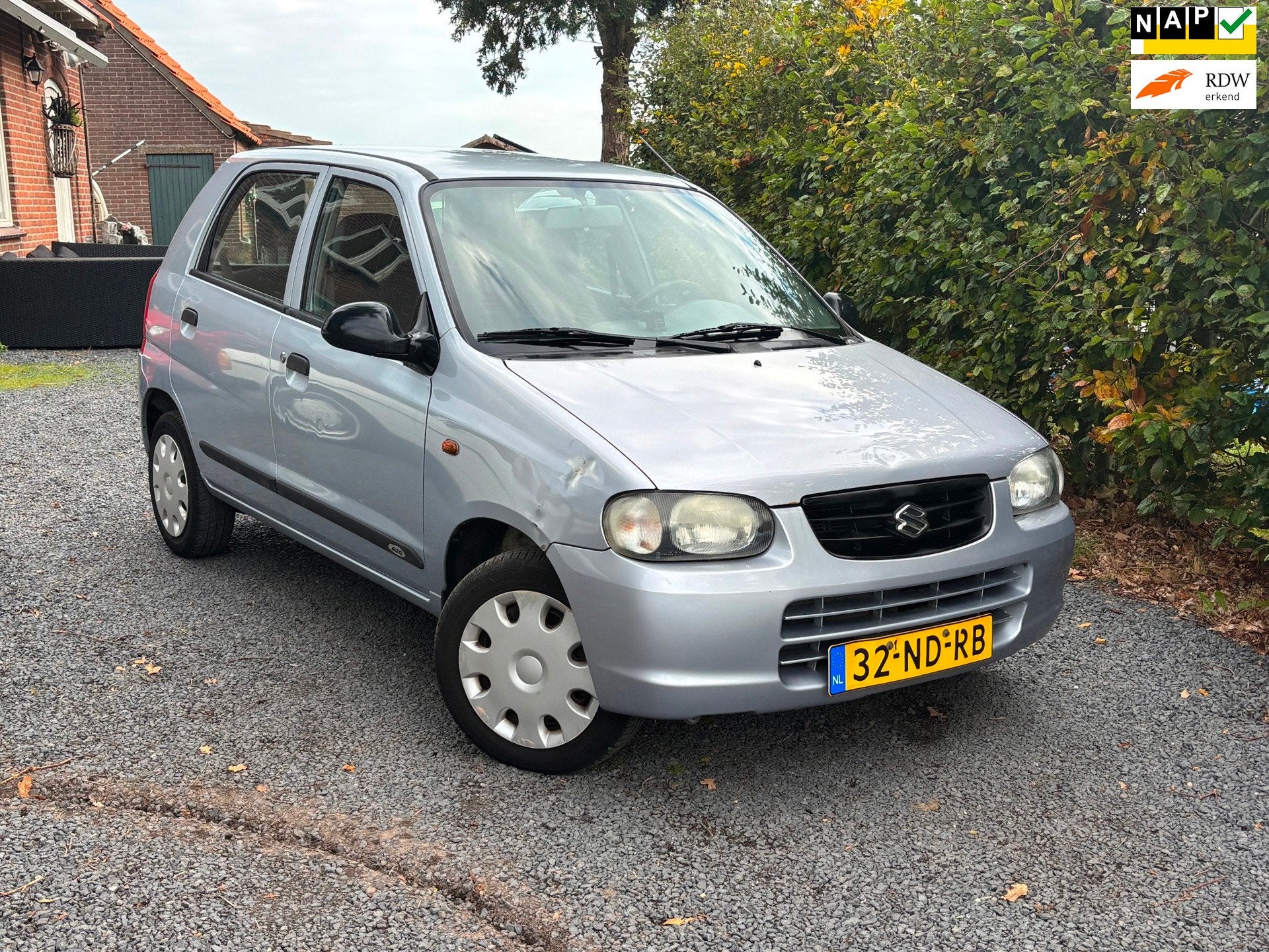 Suzuki Alto 1.1 GLS|APK APRIL 2027| ELEKTR RMN|RIJD ZUINIG, Voorwielaandrijving, Stof, 750 kg, 4 cilinders