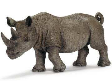 Schleich 14394 neushoorn, dierfiguur, Verzenden, Gebruikt, Wild dier, Beeldje of Figuurtje