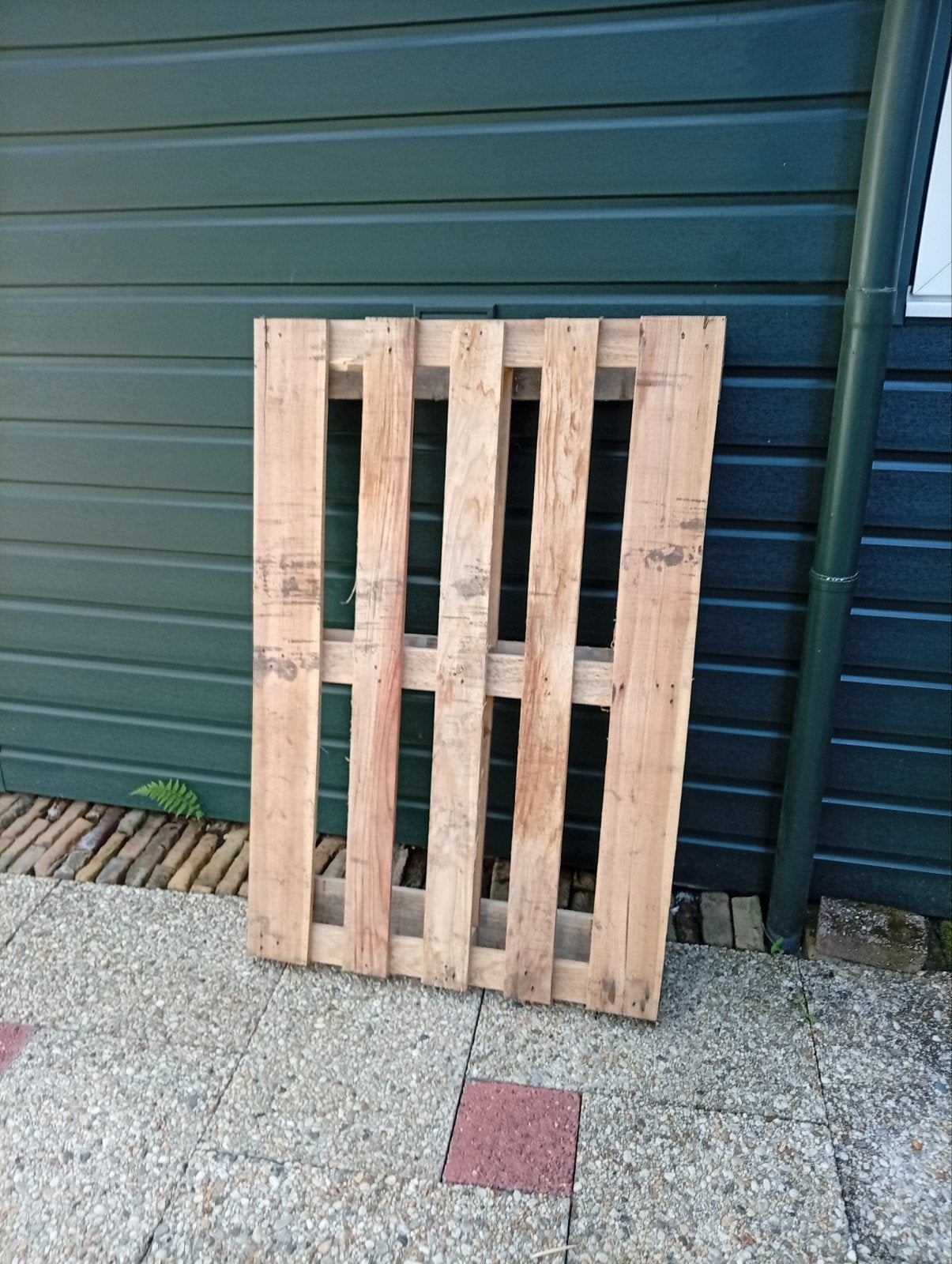 Houten Pallet 120x80, Ophalen, Gebruikt