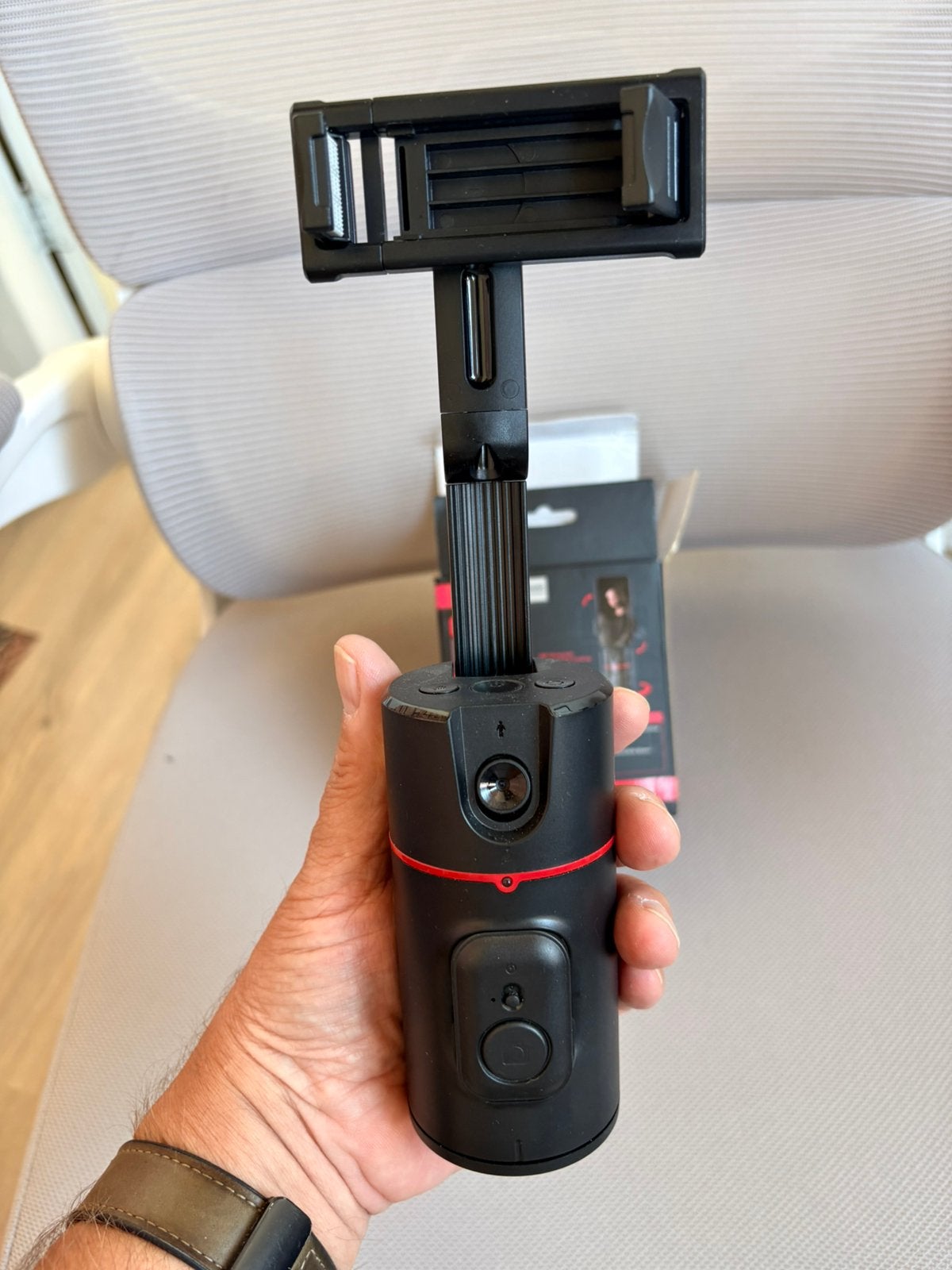 P02 AI Gimbal beweegt met gezicht mee voor alle Smartphone, Middenzuil, Overige merken, 125 cm of minder, P02