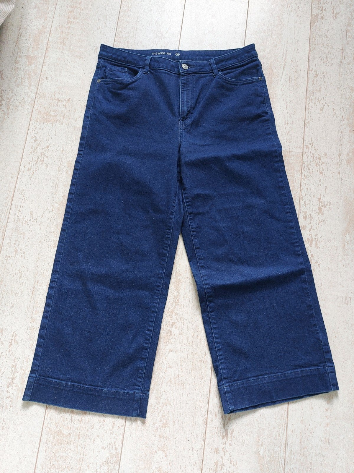 C&A The Wide Leg Jeans - Maat 44, Blauw, Maat 42/44 (L), Ophalen of Verzenden, Lang