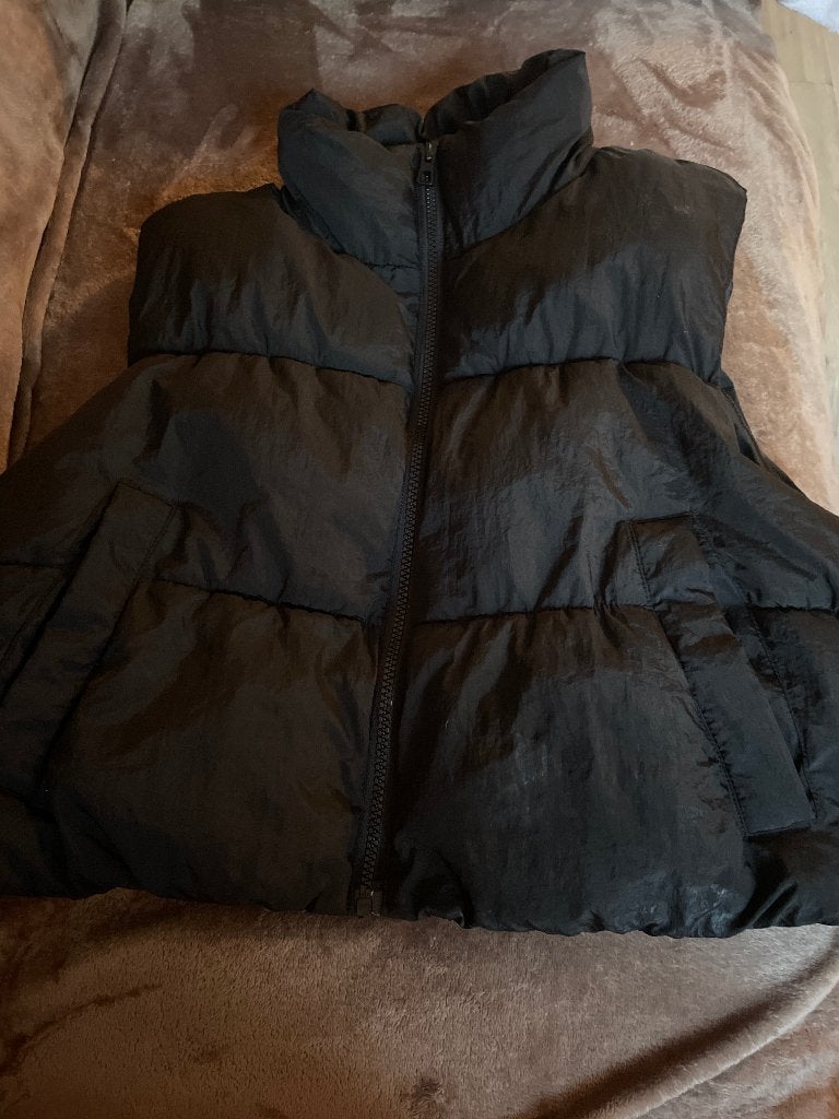 Bodywarmer, H&M, Zwart, Zo goed als nieuw, Ophalen