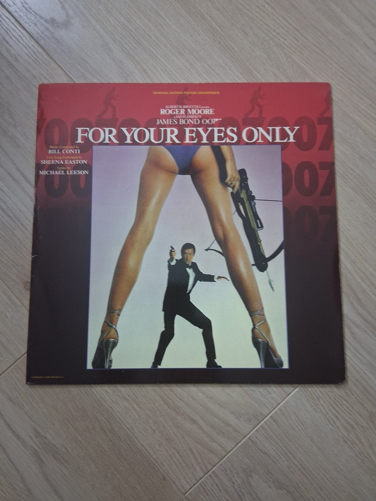James Bond 007 - For Your Eyes Only soundtrack LP, LP, Gebruikt, Overige genres, Originele persing