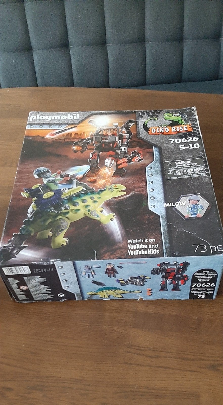 Playmobil Dino Rise 70626 - Milow & Ankylosaurus, Complete set, Overige typen, Ophalen of Verzenden, Zo goed als nieuw