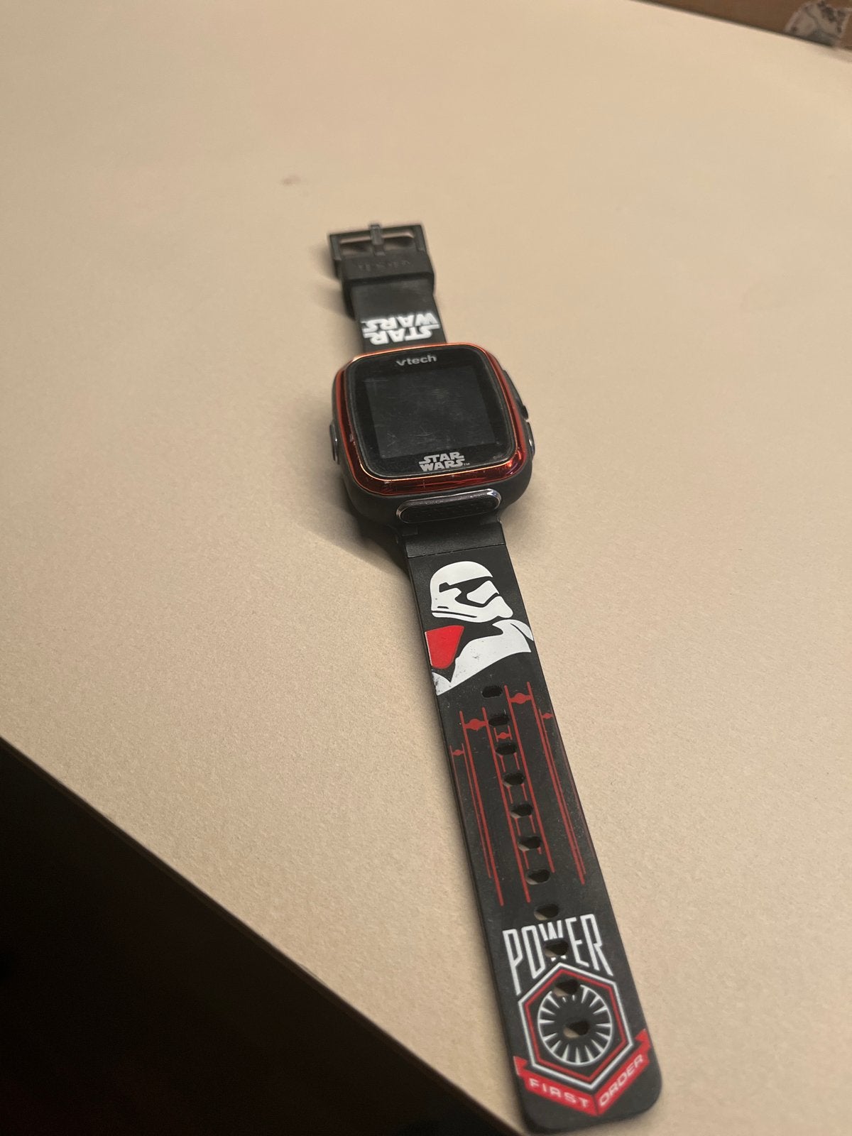 Vtech Star Wars Smartwatch - Stormtrooper Editie, Ophalen of Verzenden, Gebruikt, 4 tot 6 jaar