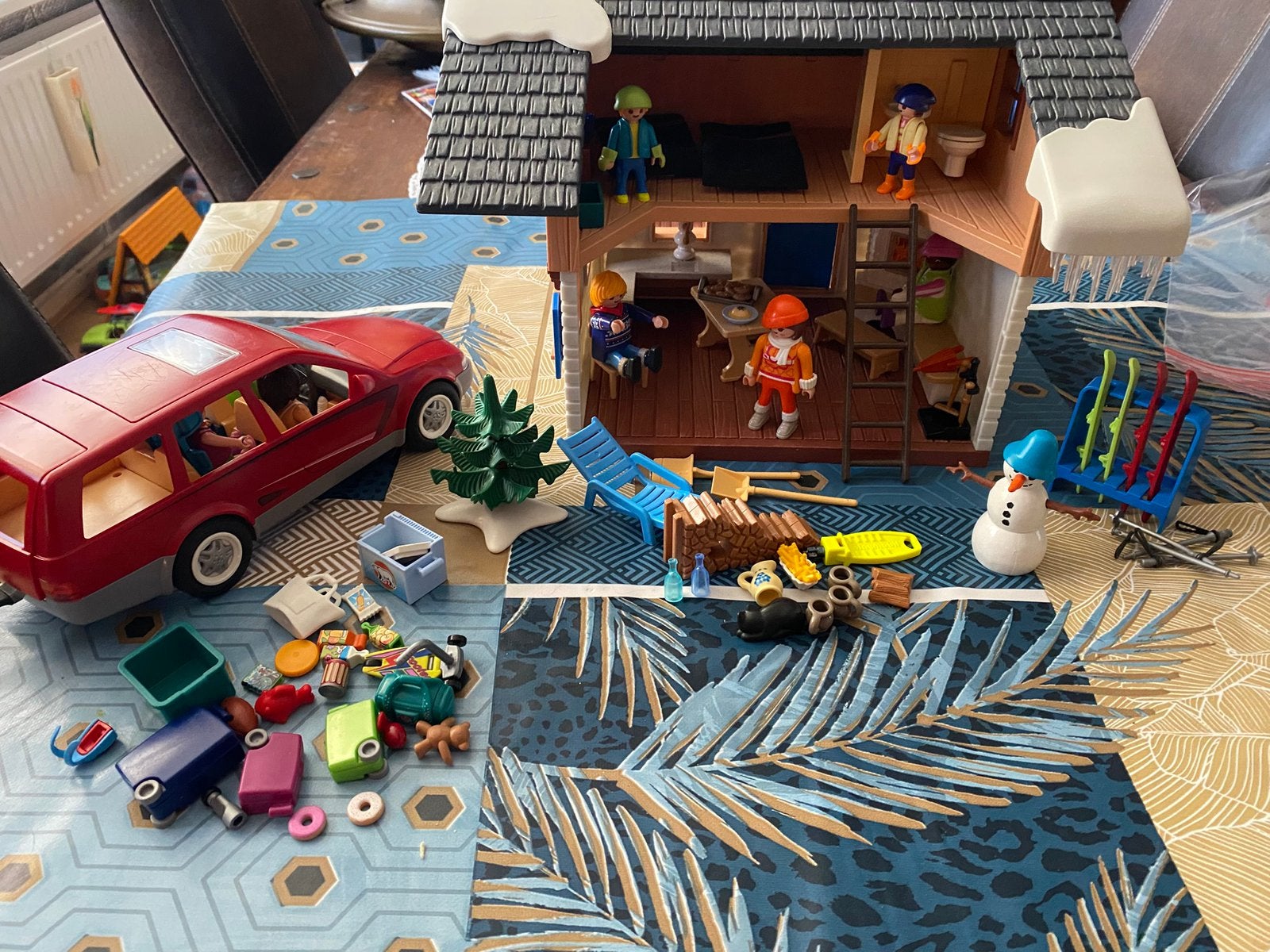 Playmobil skihut, Ophalen of Verzenden, Zo goed als nieuw