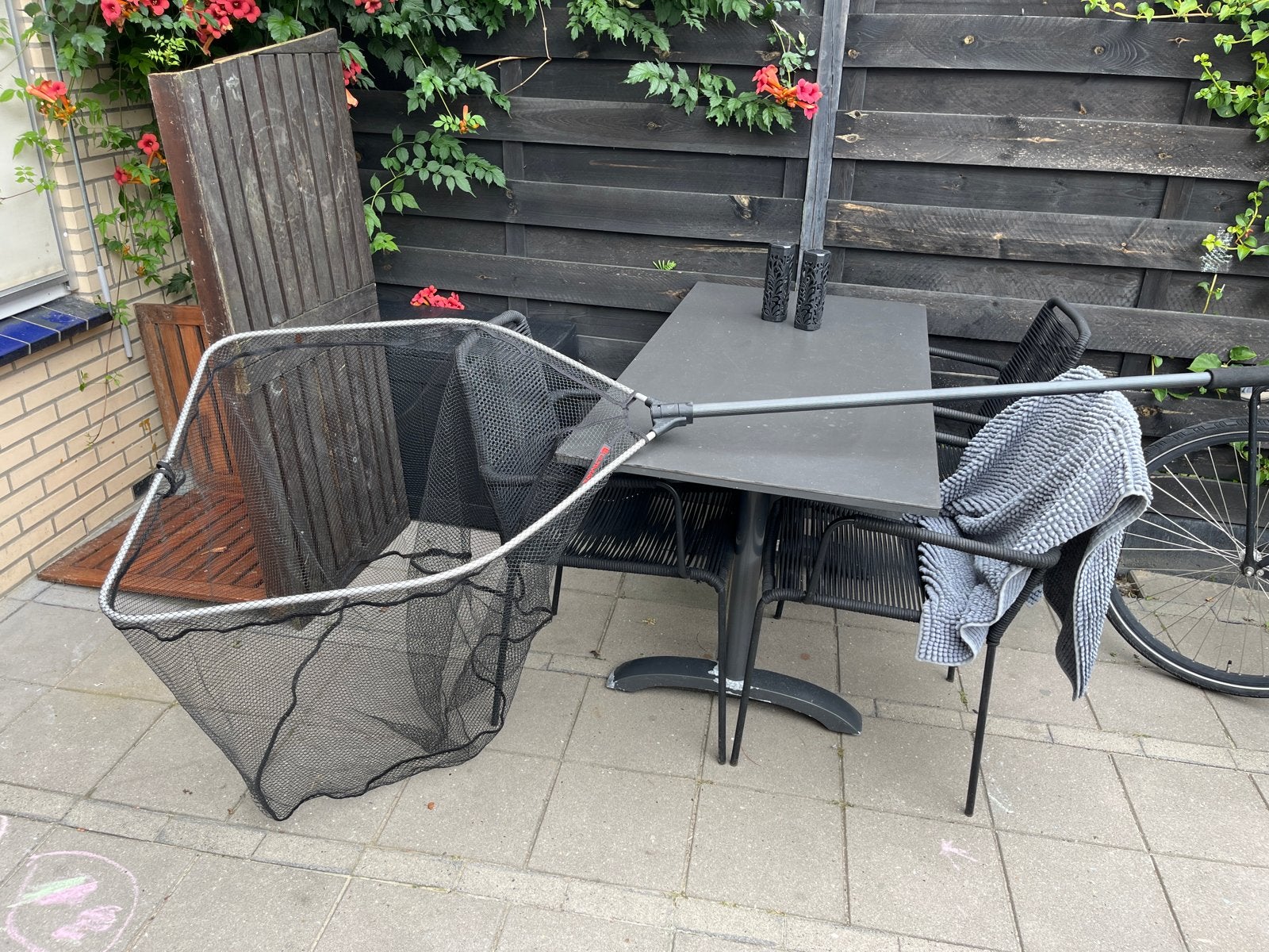 Ultimate visnet / schepnet, Watersport en Boten, Ophalen, Zo goed als nieuw, Net of Fuik
