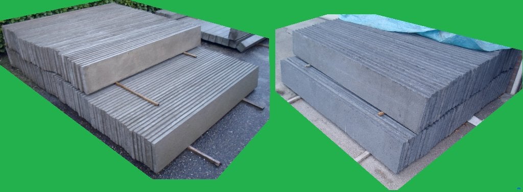 platen betonpalen schutting palen beton antraciet planken, Ophalen, Overige materialen, 200 cm of meer, Nieuw