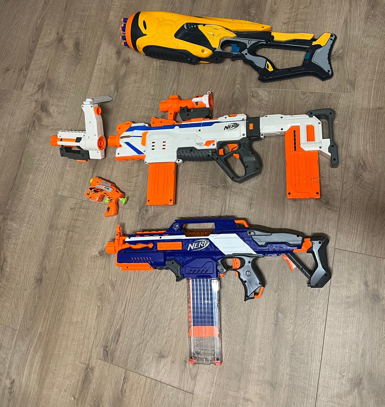 Tweedehands nerf, Kinderen en Baby's, Speelgoed | Buiten | Actiespeelgoed, Ophalen, Gebruikt