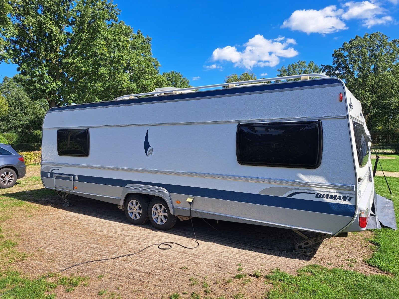 Foto 2 van Fendt Diamant 700 Caravan met DWT voortent