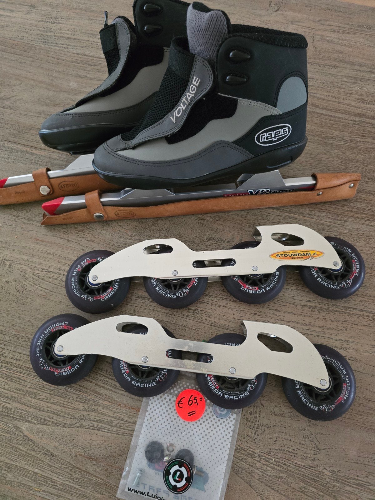 Raps skeelers en schaatsen op stevige schoenen maat 5,5, Ophalen of Verzenden, Nieuw, Overige typen, Raps