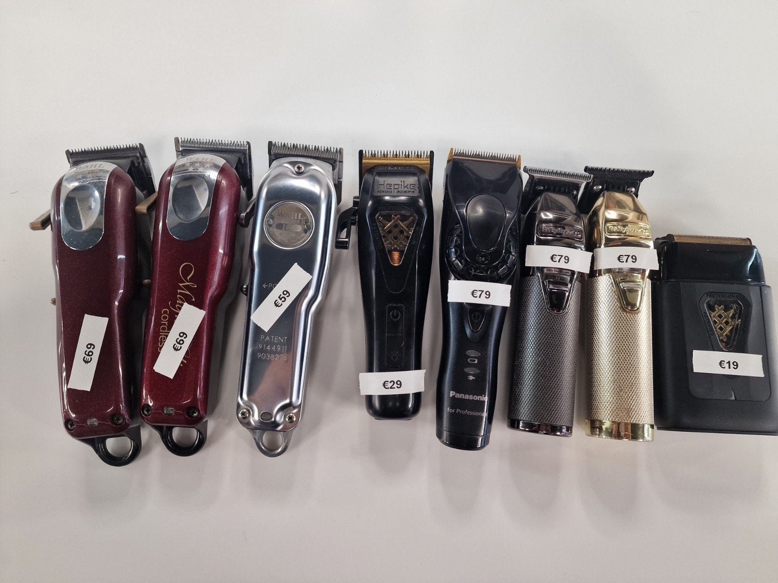 Professionele Kapper Tondeuses: WAHL, BabylissPRO, Panasonic, Ophalen of Verzenden, Gebruikt, Scheren en Epileren